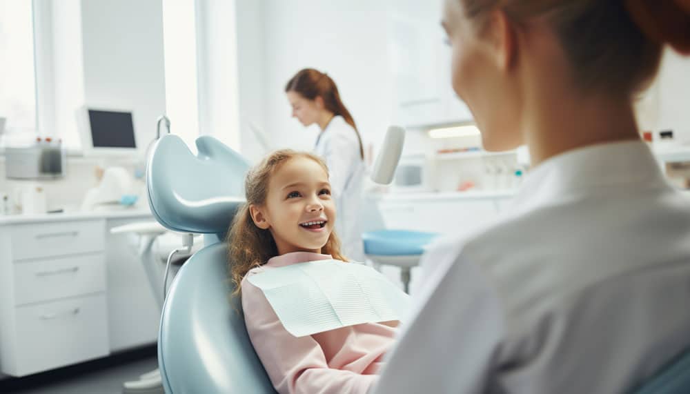 Kids dental exam Cambridge