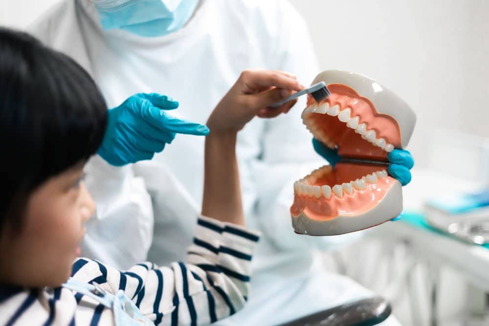 Baby’s first dentist appointment Cambridge